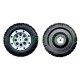 Set Ruota DX e SX Posteriore Corral T-REX Peg Perego - SARP8059NGR